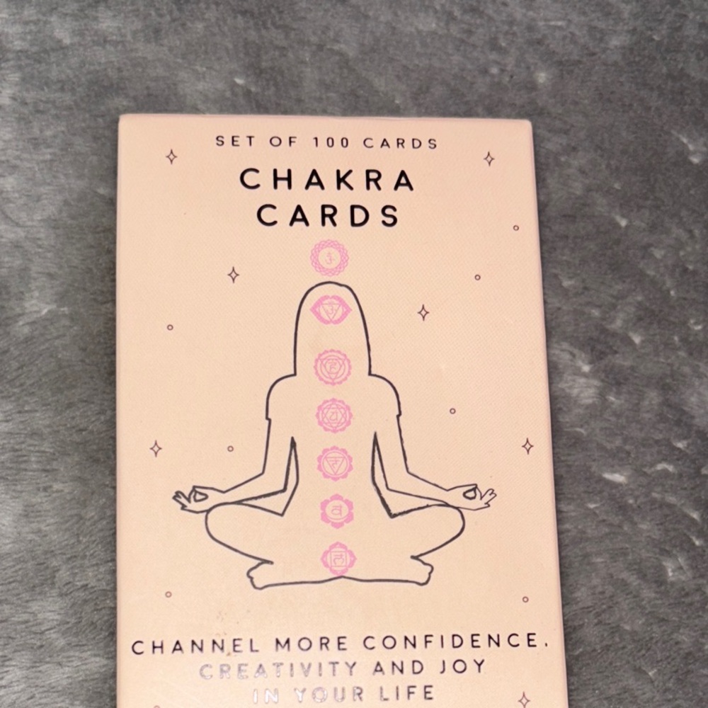 Chakra Cards Set in Pink